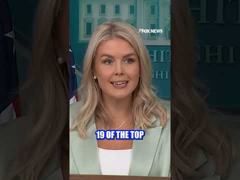 Karoline Leavitt on the 'most dangerous' cities in America #shorts #usa #trump #news #donaldtrump