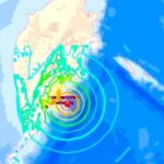 Un terremoto de 7,2 sacudió la costa de...