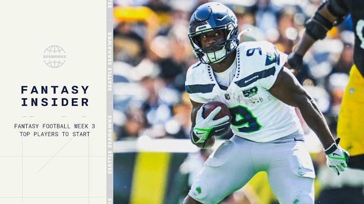 Fantasy Football Week 3 Start 'Em: Top Players To Start In Your Lineups