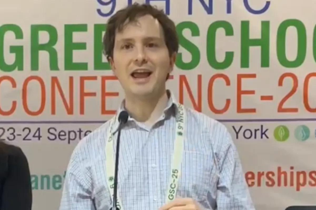 James Shope Discusses Expanding Climate Education at NYC Green School Conference