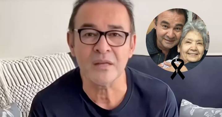 Video: Mario Castañeda anuncia la muerte de su madre al borde del llanto y cancela presentación en Ecuador