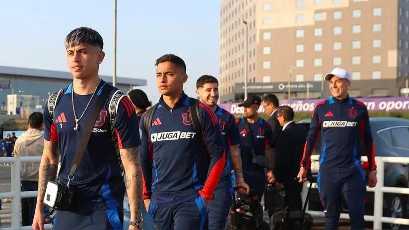 Llegó el rival: Universidad de Chile llegó a Lima para enfrentar a Alianza por la Copa Sudamericana