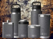 YETI just dropped the limited-edition Black Stone Collection of Rambler water bottles, tumblers, more