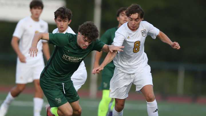 Photos from Hendricken's win vs. NK boys soccer on Thursday, Sept. 11.