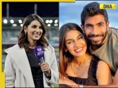 Sanjana Ganesan steals the show with 'akkhi duniya ek taraf, mera Bumrah ek tara