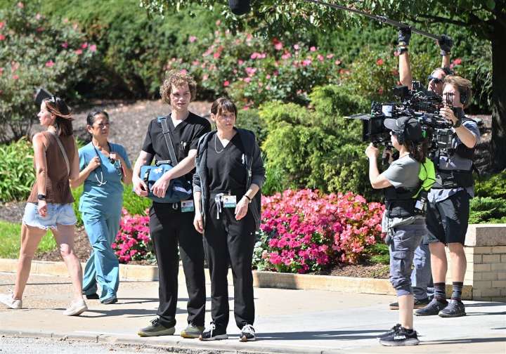 'The Pitt' Season 2 is on set at Allegheny General Hospital in the North Side