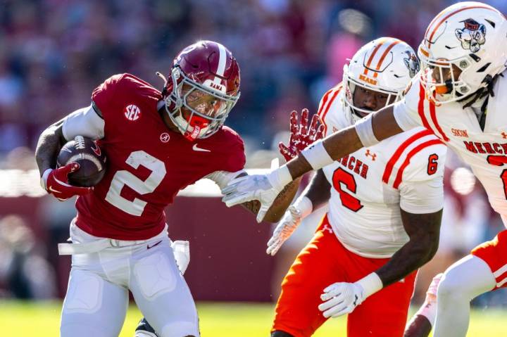Alabama WR Ryan Williams remains in concussion protocol