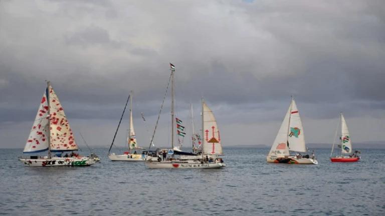 Flotilla Humanitaria en peligro por ingresar a zona marítima fijada por Israel