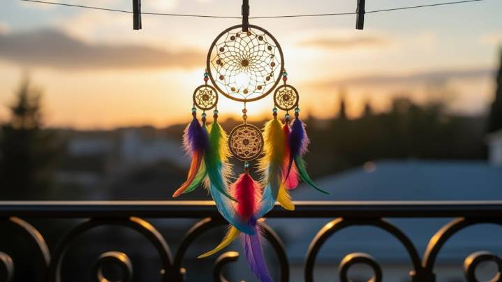 No es decoración: por qué hay que colgar un atrapasueños en el balcón de tu casa y para qué sirve