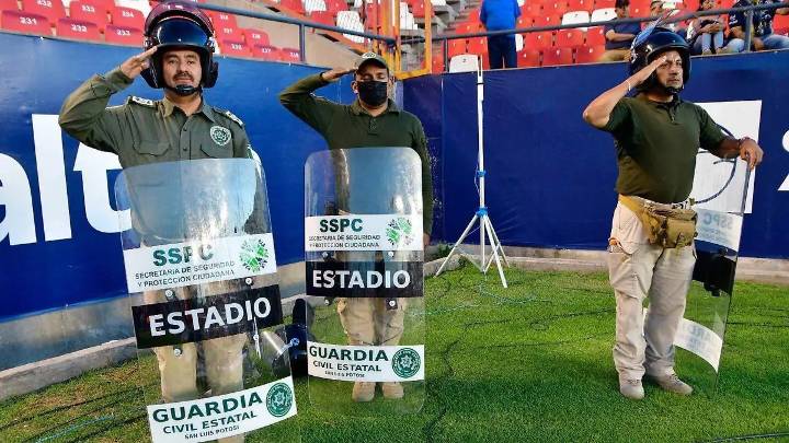 Partido Atlético de San Luis vs América contará con 900 elementos en operativo “Estadio Seguro”