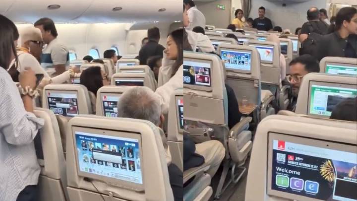 Indians seen deboarding Emirates flight after Trump’s $100k H