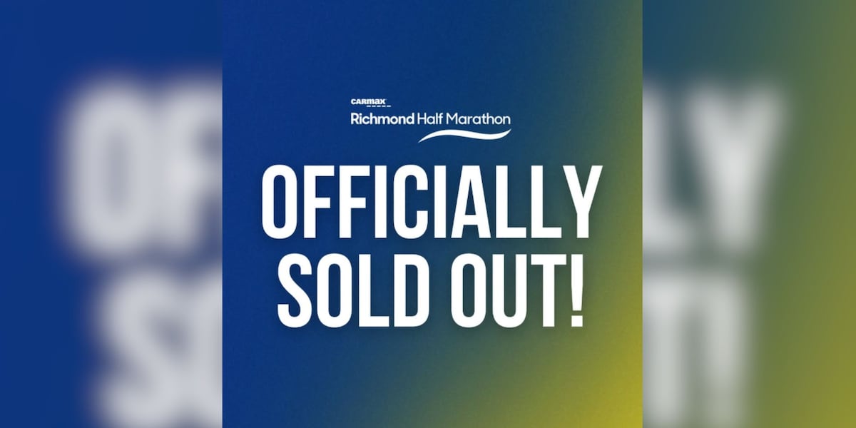 Carmax Richmond Half Marathon sells out