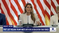 ‘The Robots Are Here’: Melania Trump Gives Talk On Protecting Kids From AI