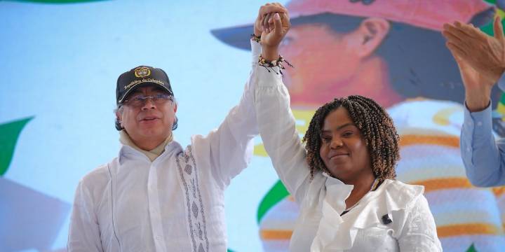 Francia Márquez confirmó ‘reconciliación’ con Gustavo Petro, pese a que dijo que había sido utilizada por el presidente: así se les vio en Cauca
