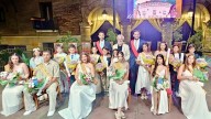 Monzón ultima sus fiestas con el pregón y sus zagalas, zagal, zagaletas y zagaletes