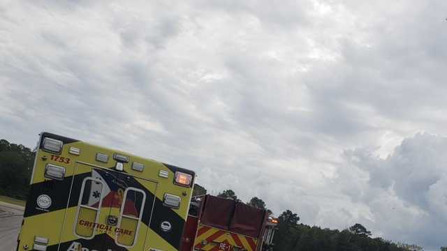 Skydiver sustains broken leg after rough landing