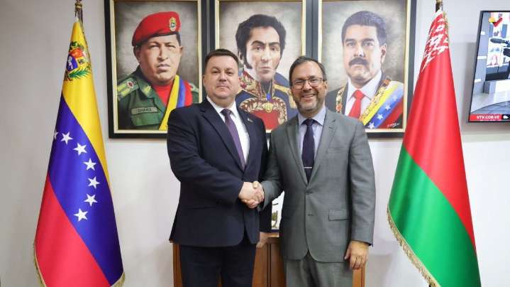 Venezuela y Bielorrusia reafirman lazos de cooperación y soberanía en un encuentro bilateral