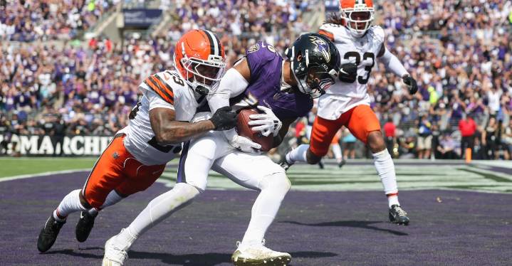 Flacco Fever takes a big hit, as Baltimore Ravens beat Cleveland Browns 41
