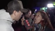 Libertario se burló de vecina por vivir con "barro hasta la rodilla" y recibió un cachetazo en vivo