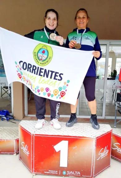Juegos Nacionales de Adultos Mayores: “Oro” para Corrientes en pádel femenino