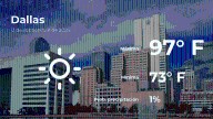 Clima de hoy en Dallas para este viernes 12 de septiembre