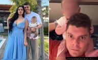 Ignacio Baladán sufre percance con su hijo en plena transmisión en vivo y usuarios reaccionan: "Se le borró la sonrisa"