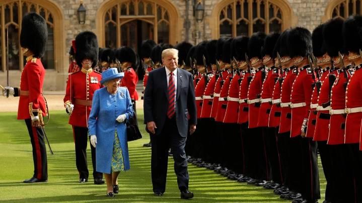 From Carter's kiss to Trump's step ahead: Famous presidential gaffes toward British royals