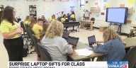 Surprise laptop gifts for class