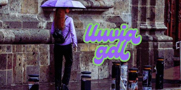 Llega septiembre con lluvias para Guadalajara a esta hora del lunes