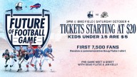 Toronto Argonauts to Host 'Future of Football Game' in Partnership with the Buffalo Bills