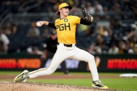 Pirates rookie Chandler takes perfect game into sixth inning of second major league start