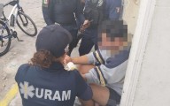 Policía de la Capital auxilia a joven que atentó contra su vida