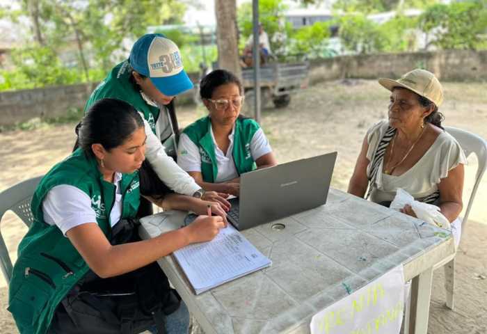 Brigada social y comunitaria beneficia a más de 700 personas en Zona Bananera