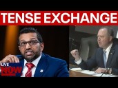 TENSE MOMENT: FBI Director Patel & Senator Schiff