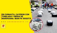 En Chinauta, incautan tonelada y media de marihuana - Noticias de Bogotá y Cundinamarca