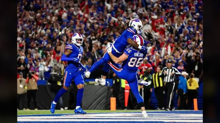 Josh Allen lidera remontada épica y los Bills vencen 41-40 a Ravens en el arranque de la NFL