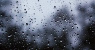 Windshield wipers gtting a workout on this Wednesday