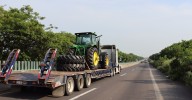 Arriba a Hidalgo maquinaria para comenzar trabajos del Plan Nacional de Tecnificación del Campo