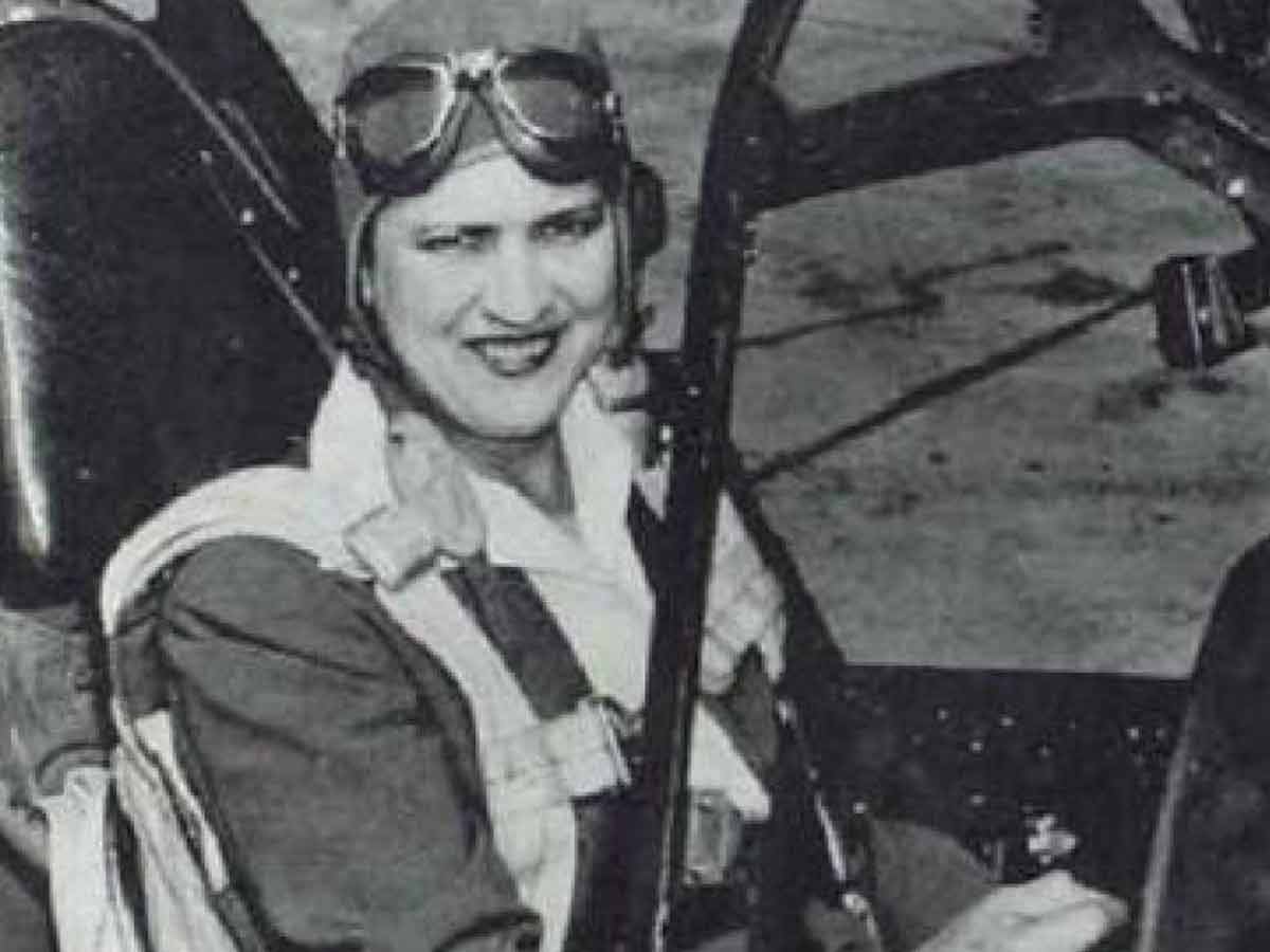 Emma Encinas, primera mujer piloto, será homenajeada con desfile aéreo