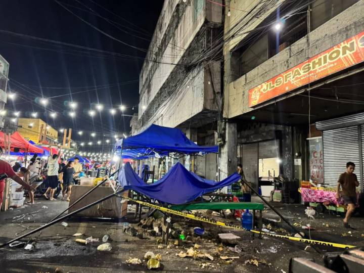 Strong earthquake in central Philippines kills at least 6 people and damages houses and buildings