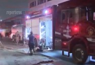 BOMBEROS SOFOCARON LAS LLAMAS DE FUEGO DE LA AZOTEA DE UN HOTEL EN LA CDMX