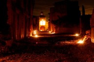 Belchite revive sus sombras: visitas nocturnas al Pueblo Viejo entre leyendas y misterios