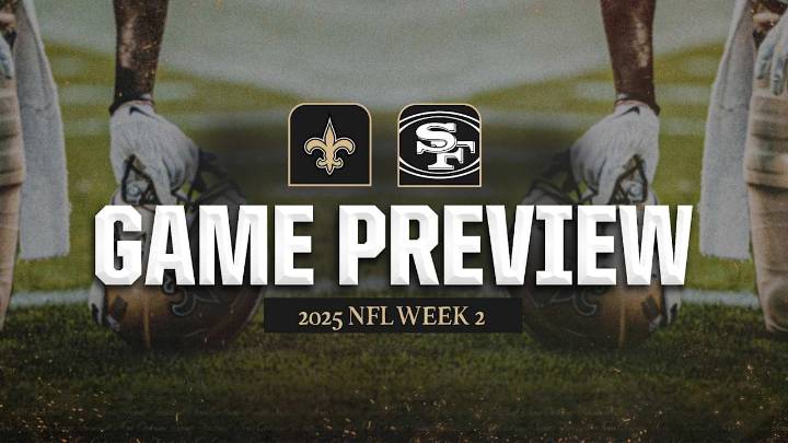 Game Preview: 49ers vs. Saints
