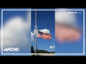 When is the president allowed to lower US flags?