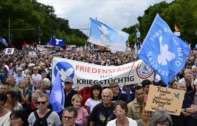 Alemania: miles de manifestantes marcharon en apoyo a Gaza en las calles de Berlín