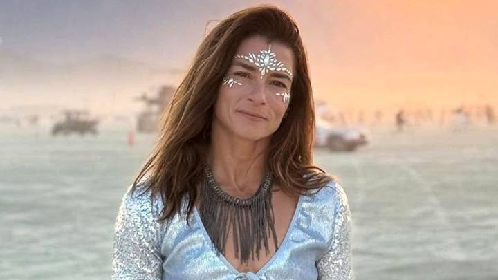 Danica Patrick turns heads in revealing outfits at Burning Man as she's dubbed 'world's sexiest racing driver'