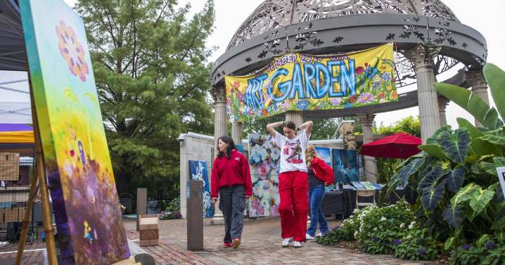 13th annual Art in the Garden brings the 'enchanted ocean' to Lincoln's Sunken Gardens