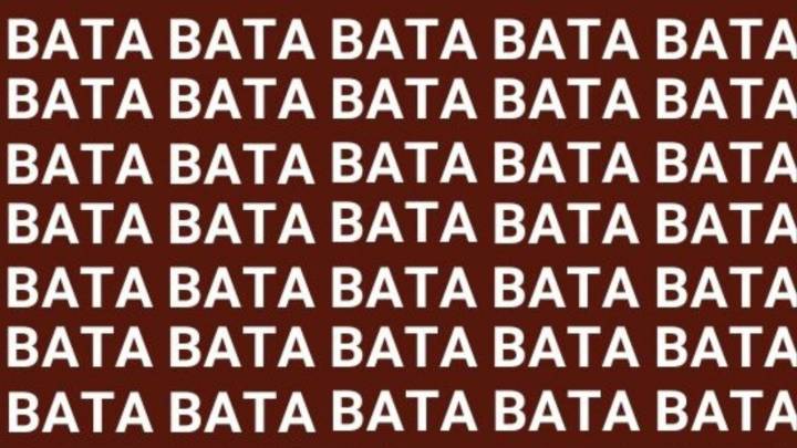 Sólo una persona con vista de halcón puede encontrar la palabra 'BALA' en sólo 5 segundos
