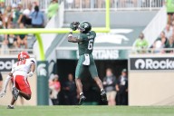 Star receiver among 3 Michigan State starters injured in Youngstown State win