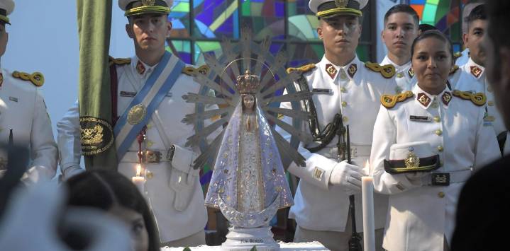 El Gobierno nombró a la Virgen de Luján como Comandante Generala de la Gendarmería